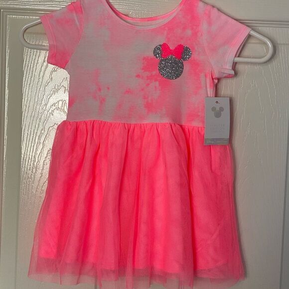 DISNEY’s Girls 18M Minnie Mouse Short-Sleeve Tutu Dress by Jumping Beans - Picture 5 of 5